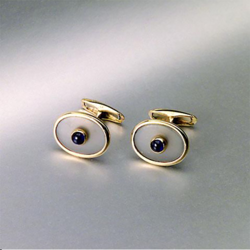 Belfiori Cufflinks, yellow gold 750