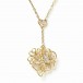 NECKLACE "HEART" WITH DIAMONDS