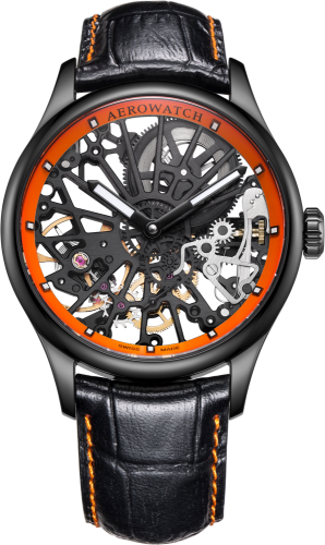 Skeleton Cobweb Gents Watch