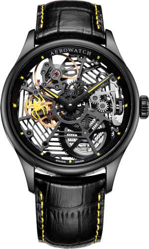 AEROWATCH Skeleton Spider mehāniskais vīriešu pulkstenis