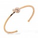 ALBERTI BRACELET WITH DIAMONDS "KNOT"