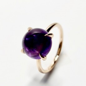 ALBERTI RINGS WITH AMETHYST