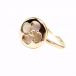 ALBERTO GOLD RING "HAPPY CLOVERLEAF"