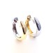 Yellow & White gold earring