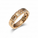 Кольцо розового золота с бриллиантами
