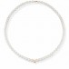 COSCIA PEARL NECKLACE "LELUNE" WITH GOLD ELEMENTS AND DIAMOND