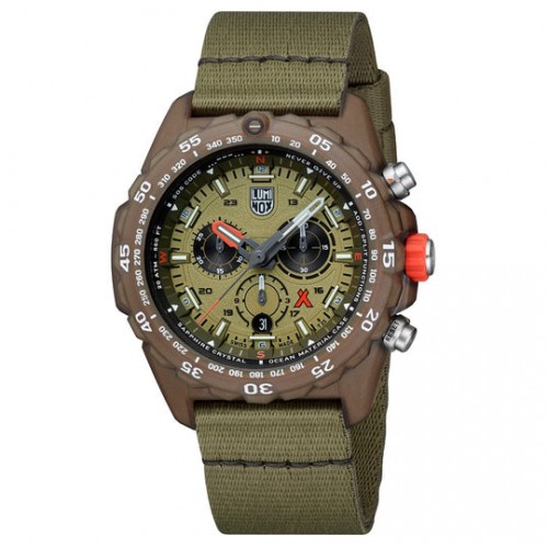 LUMINOX Bear Grylls Survival MASTER x #TIDE no pārstrādātas okeāna plastmasas Hronogrāfs ECO pulkstenis