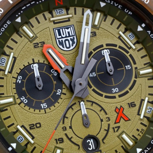 Bear Grylls Survival MASTER x #TIDE Recycled Ocean Material Chronograph 3743.ECO Compass Watch