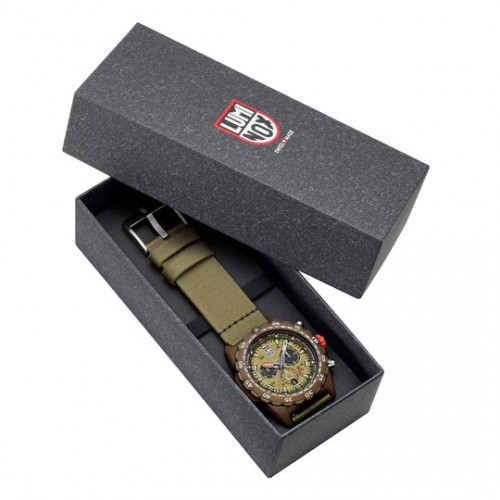 Bear Grylls Survival MASTER x #TIDE Recycled Ocean Material Chronograph 3743.ECO Compass Watch