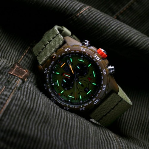 LUMINOX Bear Grylls Survival MASTER x #TIDE no pārstrādātas okeāna plastmasas Hronogrāfs ECO pulkstenis