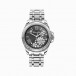 THOMAS SABO Ladies' watch with black dial and white zirconia stones flowers