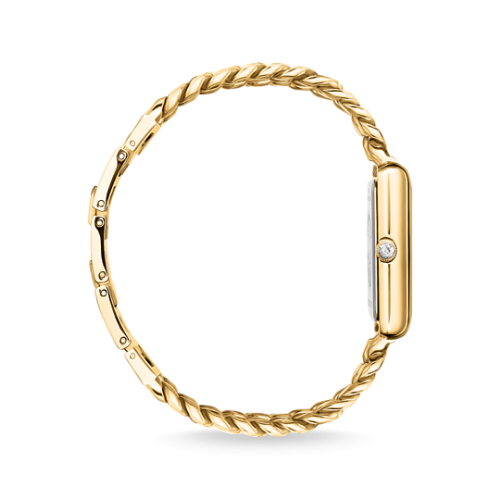 THOMAS SABO  -  zeltīts sieviešu pulkstenis Elegance taisnastūra formā