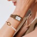 THOMAS SABO  -  zeltīts sieviešu pulkstenis Elegance taisnastūra formā