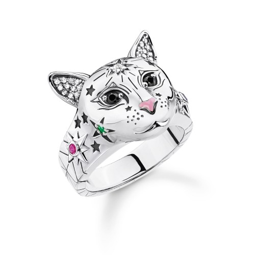 THOMAS SABO RING "MAGIC CAT"