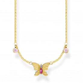 THOMAS SABO NECKLACE "BUTTERFLY GOLD"