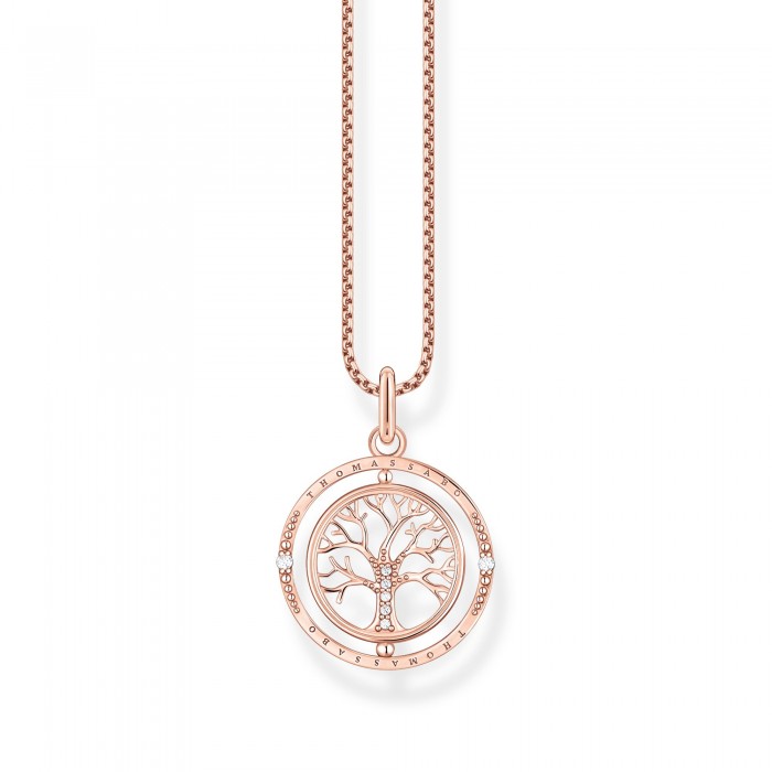 Necklace Forever Togehter small rose gold | THOMAS SABO
