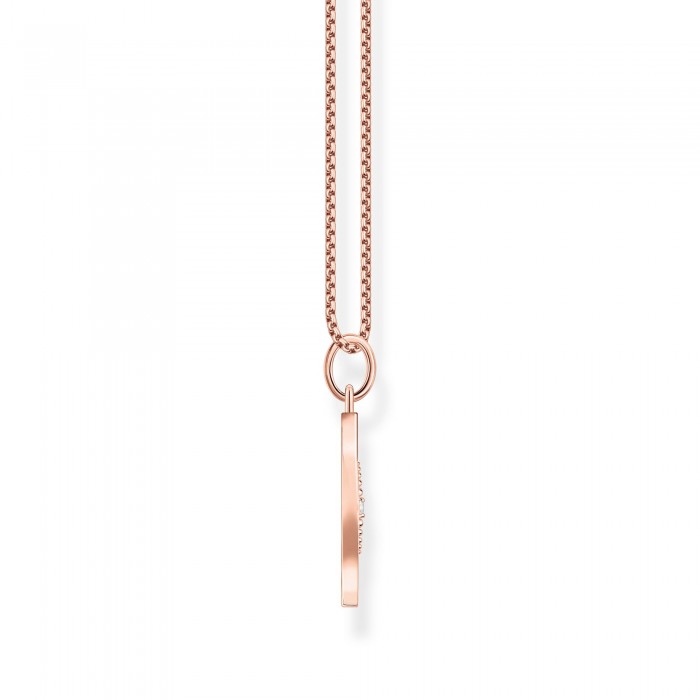 THOMAS SABO KE2172-416-14-L45V Rose Gold Plated Necklace - thbaker.co.uk