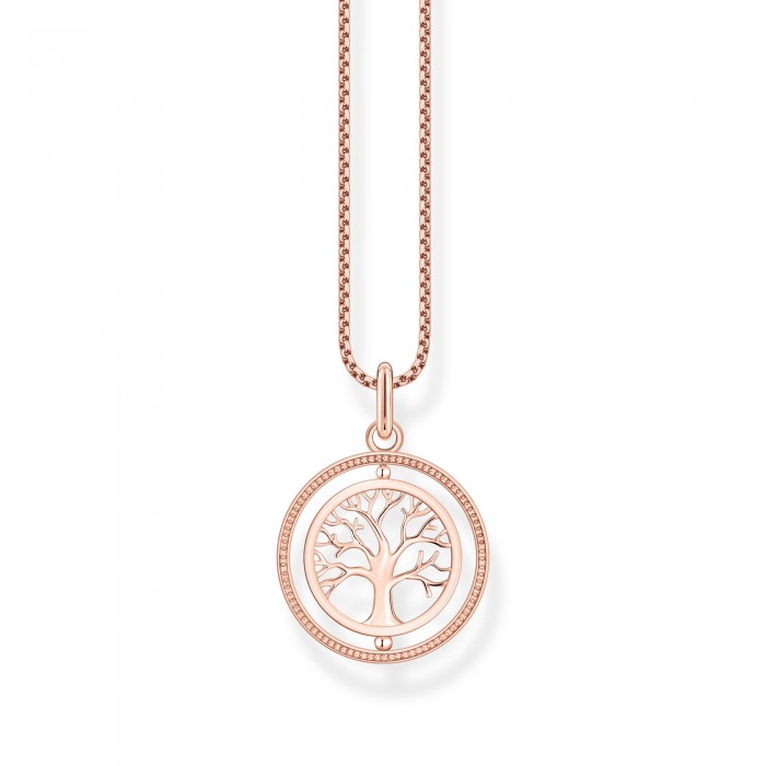 Buy Sparkling Circles Rose Gold TS 1984 Necklace by Thomas Sabo online - THOMAS  SABO Australia