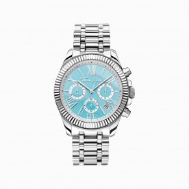 THOMAS SABO - женские часы Divine Chrono с бирюзовым циферблатом,  серебристого цвета