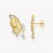 THOMAS SABO СЕРЕБРЯННЫЕ СЕРЬГИ   С золотым покрытием